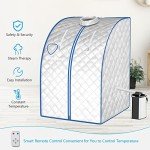 COSTWAY Adjustable Home Steam Sauna for Weight Loss