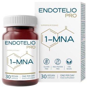 Endotelio 1-MNA PRO: Fast-Acting Cellular Support Caps