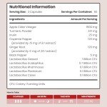 Apple Cider Vinegar Capsules with Probiotics & Cayenne