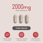 Apple Cider Vinegar Capsules with Probiotics & Cayenne