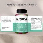 Levoran Vegan Metabolism Booster Gummies, 60 Count