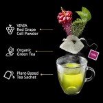 Organic Green Tea Bags with Resveratrol Boost
