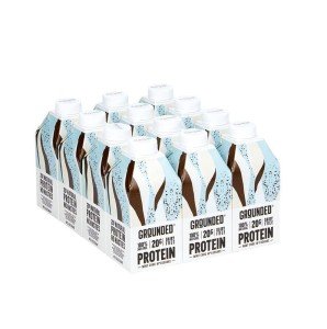 GROUNDED Vegan Mint Chocolate Protein Shakes - 20g Protein