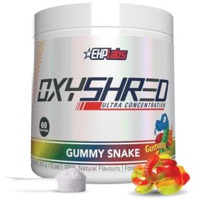 EHPlabs OxyShred Thermogenic Pre Workout Powder - Gummy Snake