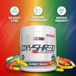EHPlabs OxyShred Thermogenic Pre Workout Powder - Gummy Snake