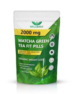 Organic Matcha Green Tea Capsules for Weight Loss