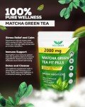 Organic Matcha Green Tea Capsules for Weight Loss