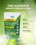 Organic Matcha Green Tea Capsules for Weight Loss