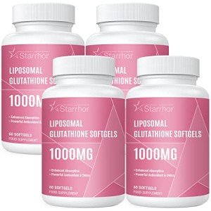 Liposomal Glutathione 1000mg Softgels – 240 Count