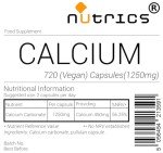 Nutrics® Pure Calcium V Capsules - 720 Count