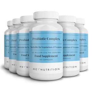 Hey Nutrition Probiotic Complex Supplement – 360 Vegan Capsules