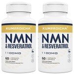 NAD+ Trans-Resveratrol Energy Boost Supplement, 1100mg