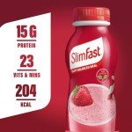 SlimFast Summer Strawberry Meal Replacement Shakes - 6 Pack