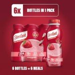 SlimFast Summer Strawberry Meal Replacement Shakes - 6 Pack