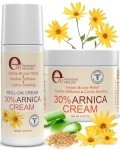 Arnica Cream & Roll-On Set for Bruises Relief