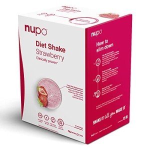 NUPO Premium Strawberry Diet Shake for Weight Management