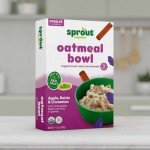 Oatmeal Raisin Toddler Breakfast Bowls - 8 Pack