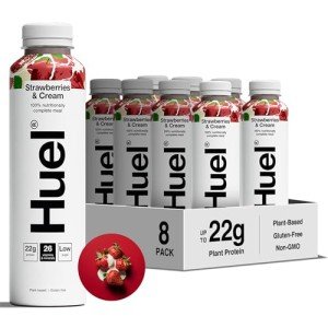 Strawberries and Cream Protein Meal Replacement Shakes