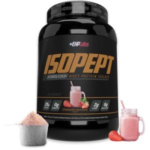 EHP Labs IsoPept Strawberry Milk Protein Powder