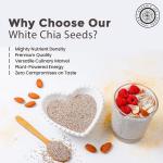 Pride of India Whole White Chia Seeds Pack