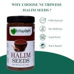 Nutriwish Halim Seeds - Natural High Protein Snack