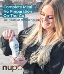 NUPO Vanilla-Banana Meal Replacement Shake - 12 Pack