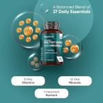 27 Multivitamin Tablets for Men & Women - Peppermint Flavor