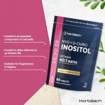 Myo & D Chiro Inositol 2000mg Vegan Tablets