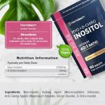 Myo & D Chiro Inositol 2000mg Vegan Tablets