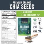Organic Chia Seeds - Plant-Based Omegas and Vegan Protein