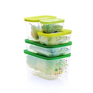 FridgeSmart 5pc Storage Set for Kitchen Organization
