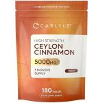 Carlyle 5000mg High Strength Ceylon Cinnamon Tablets