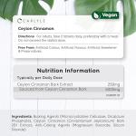 Carlyle 5000mg High Strength Ceylon Cinnamon Tablets
