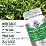 Natural Metabolism Booster & Appetite Suppressant – 60 Capsules