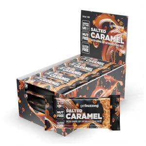 Salted Caramel Flapjack: Healthy Energy Snack Bars