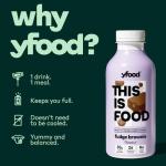 yfood Fudge Brownie Meal Replacement Drink, 30g Protein