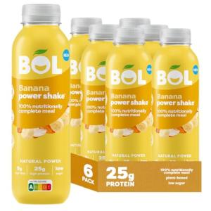 BOL Banana Power Shake - High Protein Meal Replacement