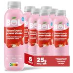 BOL Strawberry Protein Shake - Low-Cal Meal Replacement