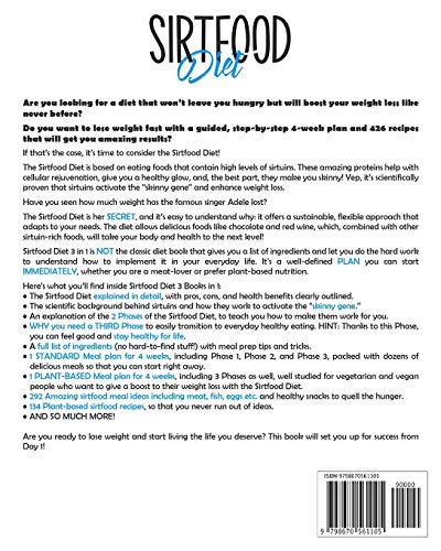Sirtfood Diet: 3-in-1 Fat-Burning Guide & Recipes