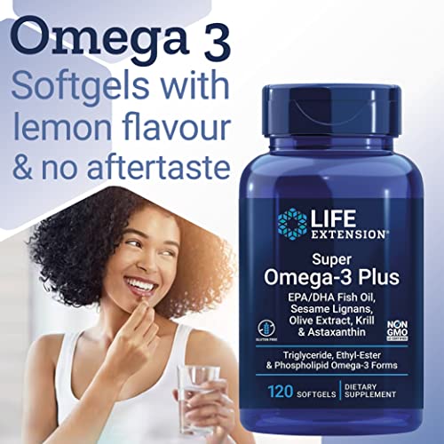Highly dosed Omega-3 supplement, 240 soft capsules