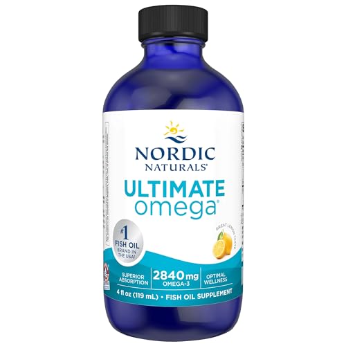 Nordic Naturals Ultimate Omega Fish Oil Lemon Flavor