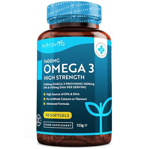 Nutravita Omega 3 Fish Oil 2000mg - Pure & Potent