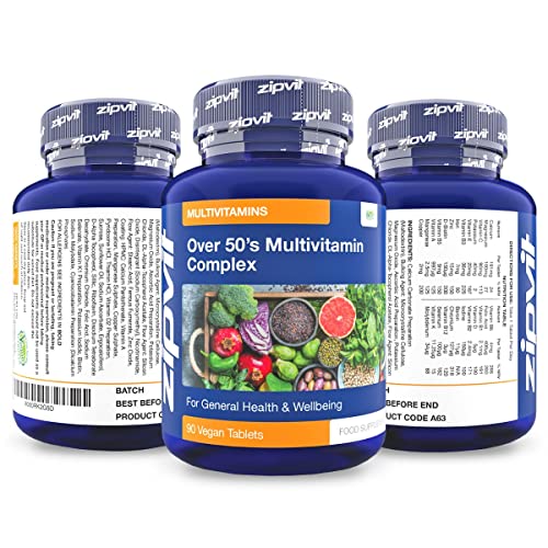 Men & Women 50 Plus Multivitamin - Vegan Tablets