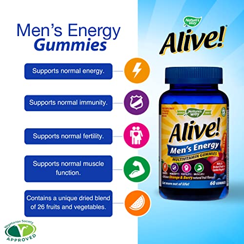 Men's Energy Multivitamin Gummies | Complete Formulation for Men