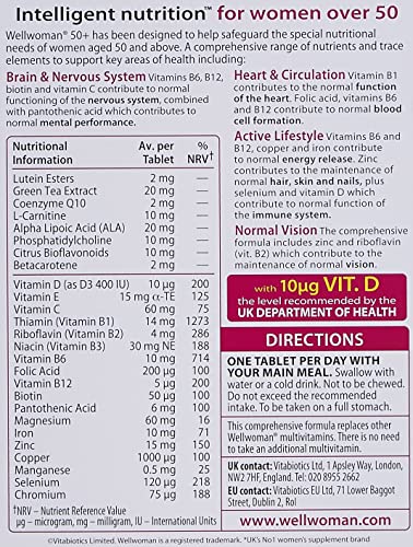 Wellwoman 50+ Weight Loss Supplement - 30 Tablets