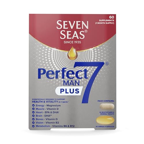 Seven Seas Perfect7 Man Plus Multivitamin for Whole Body Health