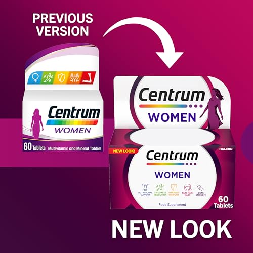 Centrum Women Multivitamin & Mineral Supplements - 60ct