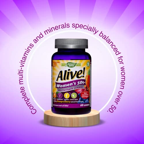 Women's 50+ Multivitamin Gummies with Fruits & Vegetables