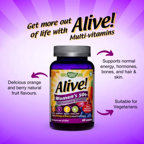 Women's 50+ Multivitamin Gummies with Fruits & Vegetables