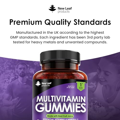 High Strength Multivitamin Gummies for Weight Loss - 14 Essential Vitamins & Minerals